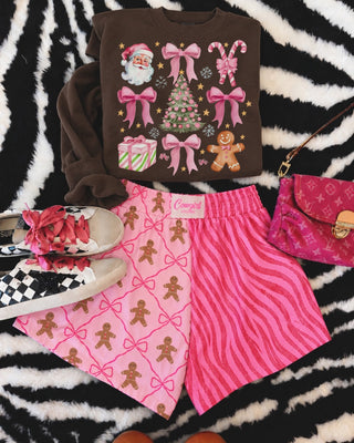 Coquette Christmas collage