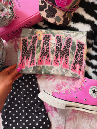 NEW Leopard flame mama graphic
