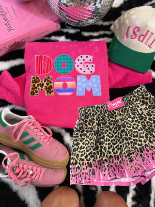 Faux appliqué dog mom