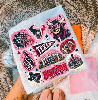 HOUSTON TEXANS COLLAGE