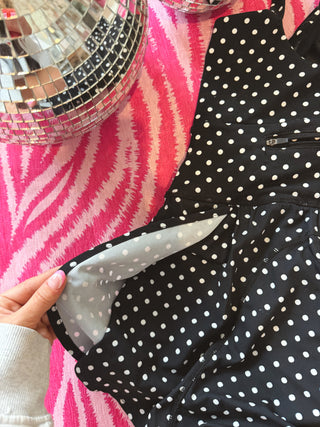 CCB® Polka Dot Runsie Romper ready to ship