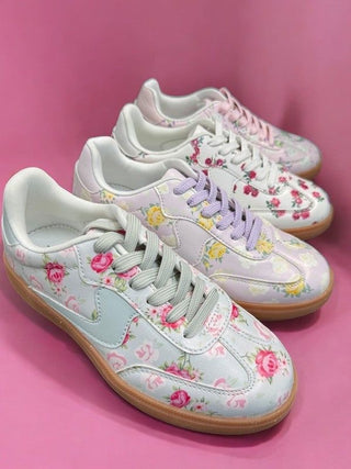 Love shack floral MINT sneakers