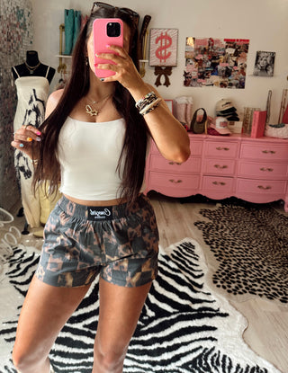 CCB Original Boxer Shorts in Leopard + Black Checkered PREORDER