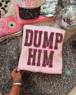 Leopard Dump Him ccb original graphic