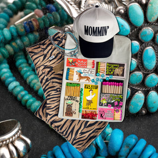 Groovy matchbox collage