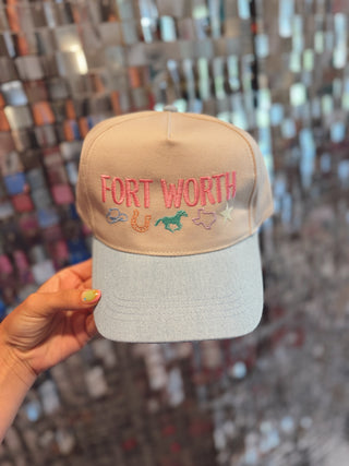 Fort Worth Denim Hat Ready to ship