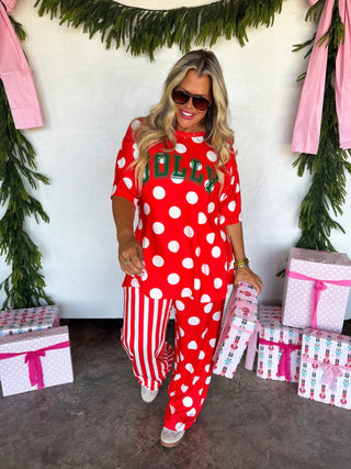 MERRY CONFETTI SPLIT LOUNGE SETS