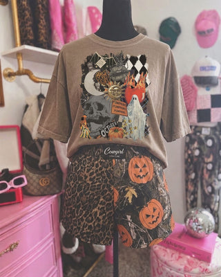Grunge Halloween collage