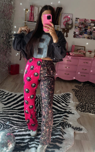 The double trouble Pink zebra camo 8 balls | real tree camo pants rts