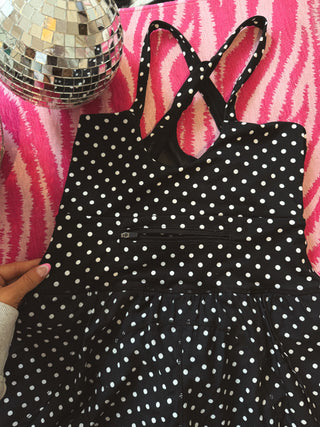 CCB® Polka Dot Runsie Romper ready to ship