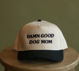 Damn good dog mom trucker hat