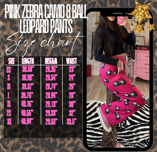 The double trouble Pink zebra camo 8 balls | real tree camo pants rts