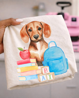 TEE TUESDAY | GSP watercolor back to school graphic