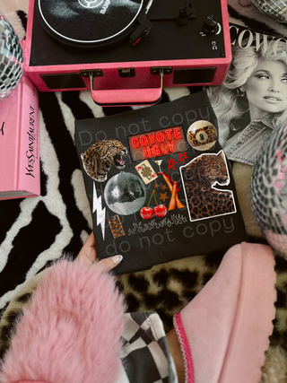 Coyote ugly collage
