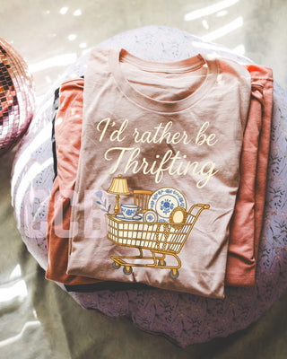 I’d rather be thrifting graphic