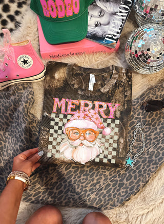 Boujee checkered merry on camo