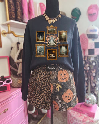 Spooky vintage ghost frames