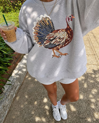 TEE TUESDAY | FAUX RHINESTONE TURKEY