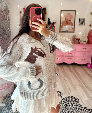 The Rodeo drive sweater zip