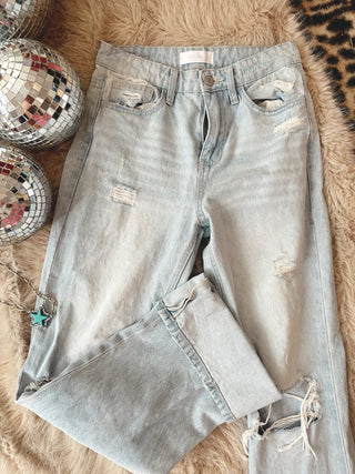 Distressed vervet jeans | size 25 | baileys closet