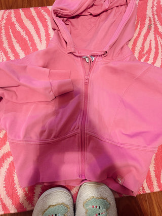 Joy lab cropped hot pink scuba | size medium | baileys closet