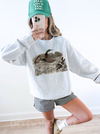 Vintage duck graphic