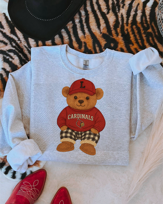 VINTAGE CARDINALS TEDDY
