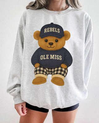 VINTAGE OLE MISS TEDDY