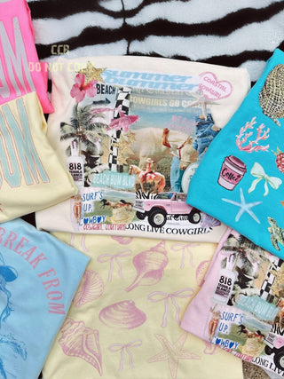 Coastal Cowgirl collage