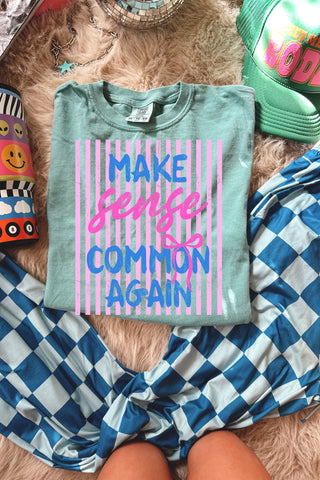 Make sense common again