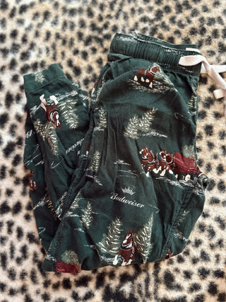 Small Abercrombie Budweiser pajama pants | baileys closet