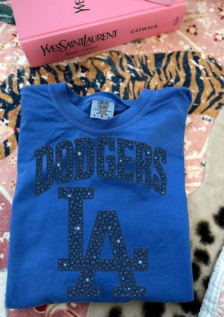 Faux rhinestone dodgers