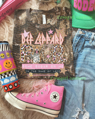 Vintage def leppard graphic