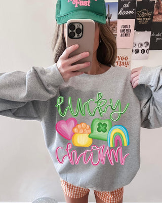 Lucky charm st Patrick’s day graphic