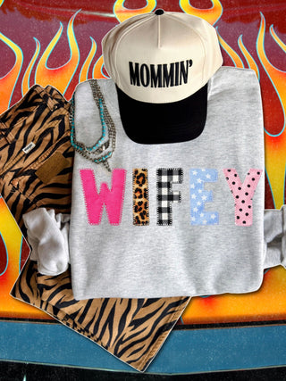 Faux appliqué wifey