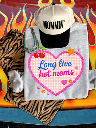 NEW* Faux embroidery long live hot moms