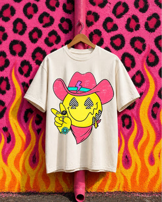 TEE TUESDAY | retro happy cowboy