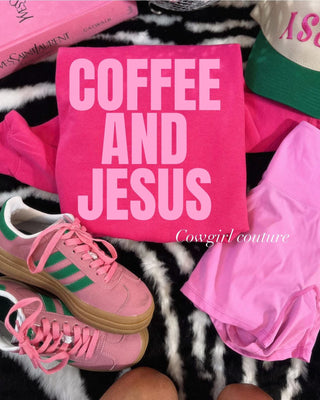 Coffee and Jesus in Pink