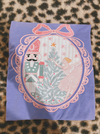 Coquette nutcracker size xl comfort colors tee ready to ship