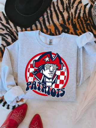 Trendy checkered patriots