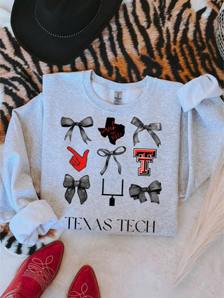 Coquette tech bow collage