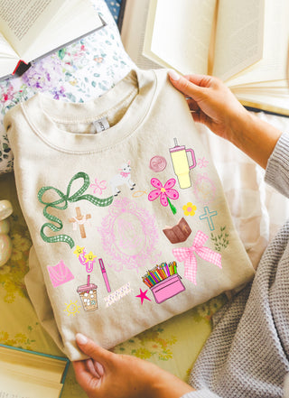 Exclusive bible study doodle collage graphic