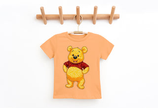 Faux rhinestone Pooh | Kids graphic