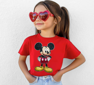 Faux rhinestone mick | Kids graphic
