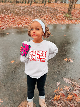 Sorry Santa I’ve been feral | Kids graphic