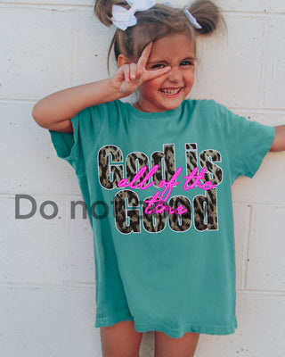 God is good all the time | Kids graphic