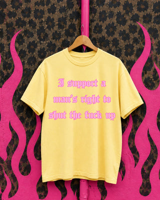 TEE TUESDAY | a man’s right to stfu