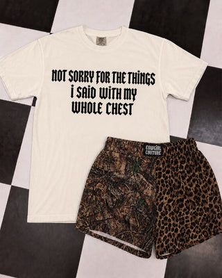 (NEW!) NOT Sorry for the things I said with my whole chest