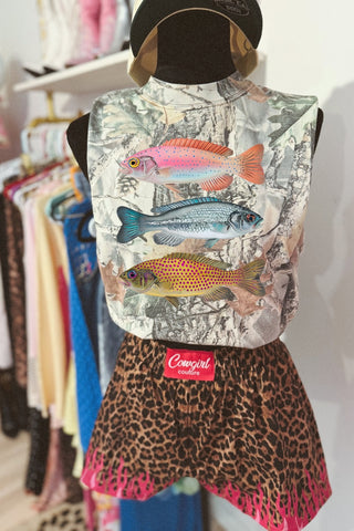 Trendy fish CAMO MUSCLE TEE