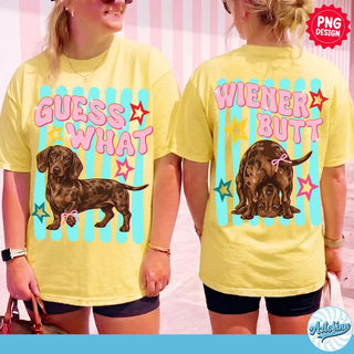 TEE TUESDAY | guess what weiner butt